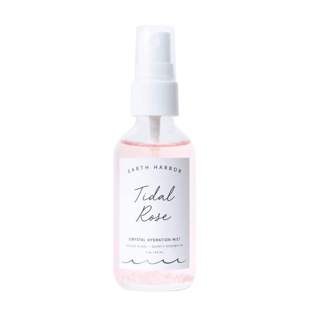 Load image into Gallery viewer, Earth Harbor Naturals Hydration Mist: Rose Water + Rose Quartz
