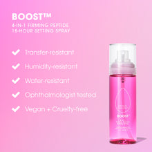 Load image into Gallery viewer, BeautyBlender Boost 4-in-1 Firming Peptide 18-Hour Setting Spray
