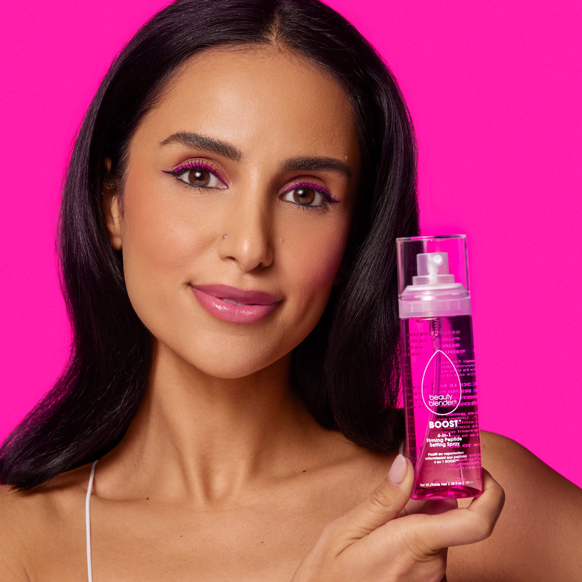 Load image into Gallery viewer, BeautyBlender Boost 4-in-1 Firming Peptide 18-Hour Setting Spray
