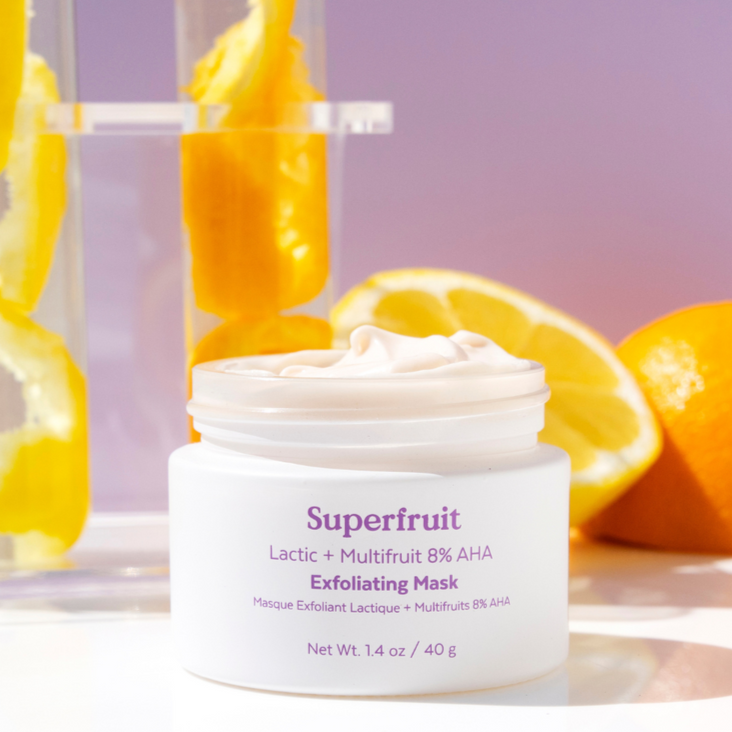 Load image into Gallery viewer, Three Ships Superfruit Lactic + Multifruit 8% AHA Exfoliating Mask

