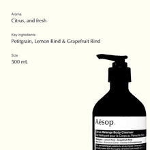 Load image into Gallery viewer, Aēsop Citrus Melange Body Wash
