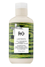 Load image into Gallery viewer, R+Co LABYRINTH 3-in-1 Texturizing Shampoo + Conditioner + Styler
