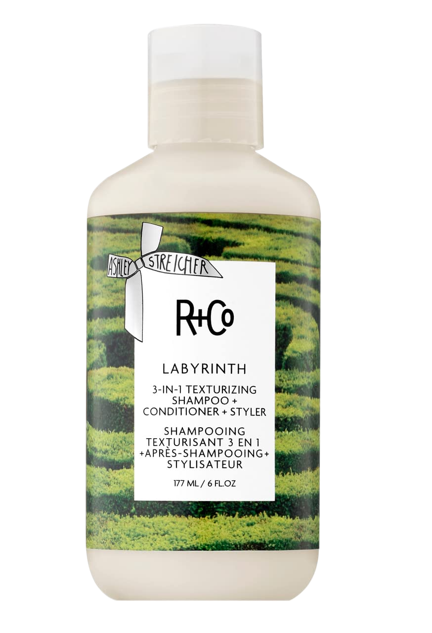 R+Co LABYRINTH 3-in-1 Texturizing Shampoo + Conditioner + Styler