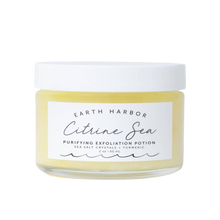 Load image into Gallery viewer, Earth Harbor Naturals Tropical Exfoliator: Citrine Gemstone + Turmeric Oil
