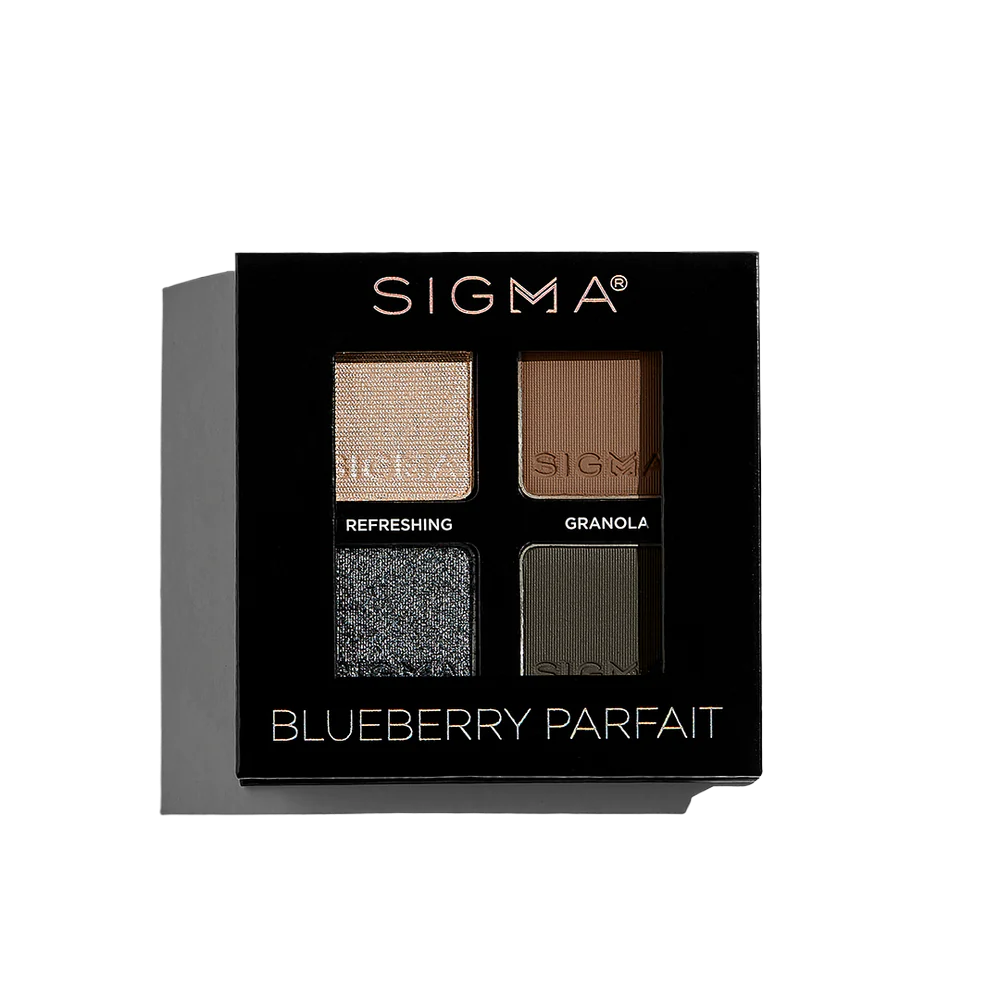 Load image into Gallery viewer, Sigma Beauty Blueberry Parfait Eyeshadow Quad
