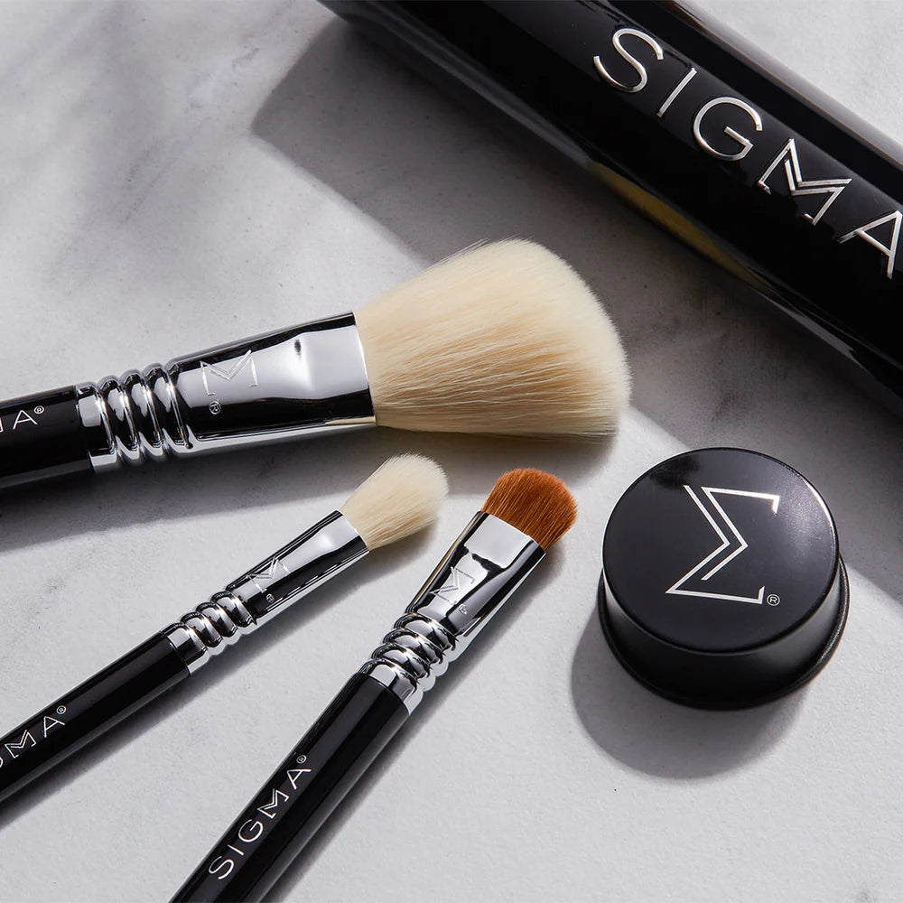 Load image into Gallery viewer, Sigma Beauty Essential Trio Brush Set
