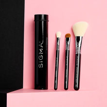 Load image into Gallery viewer, Sigma Beauty Essential Trio Brush Set
