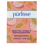 Purlisse Green Tea + Vitamin C Brightening Sheet Mask