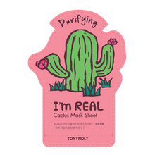 Load image into Gallery viewer, TONYMOLY I&#39;m Cactus Purifying Sheet Mask
