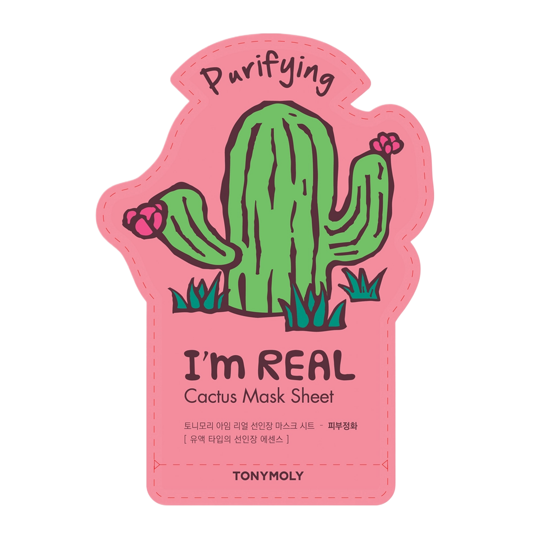 TONYMOLY I'm Cactus Purifying Sheet Mask