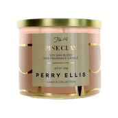 Perry Ellis Pink Clay Scented Candle