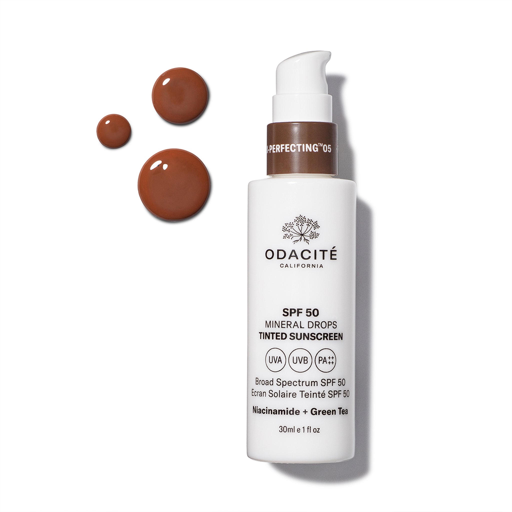 Load image into Gallery viewer, Odacité SPF 50 Flex-Perfecting® Mineral Drops Tinted Sunscreen
