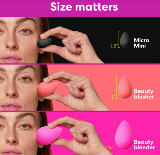 Load image into Gallery viewer, BeautyBlender ORIGINAL Beautyblusher Cheeky Makeup Sponge
