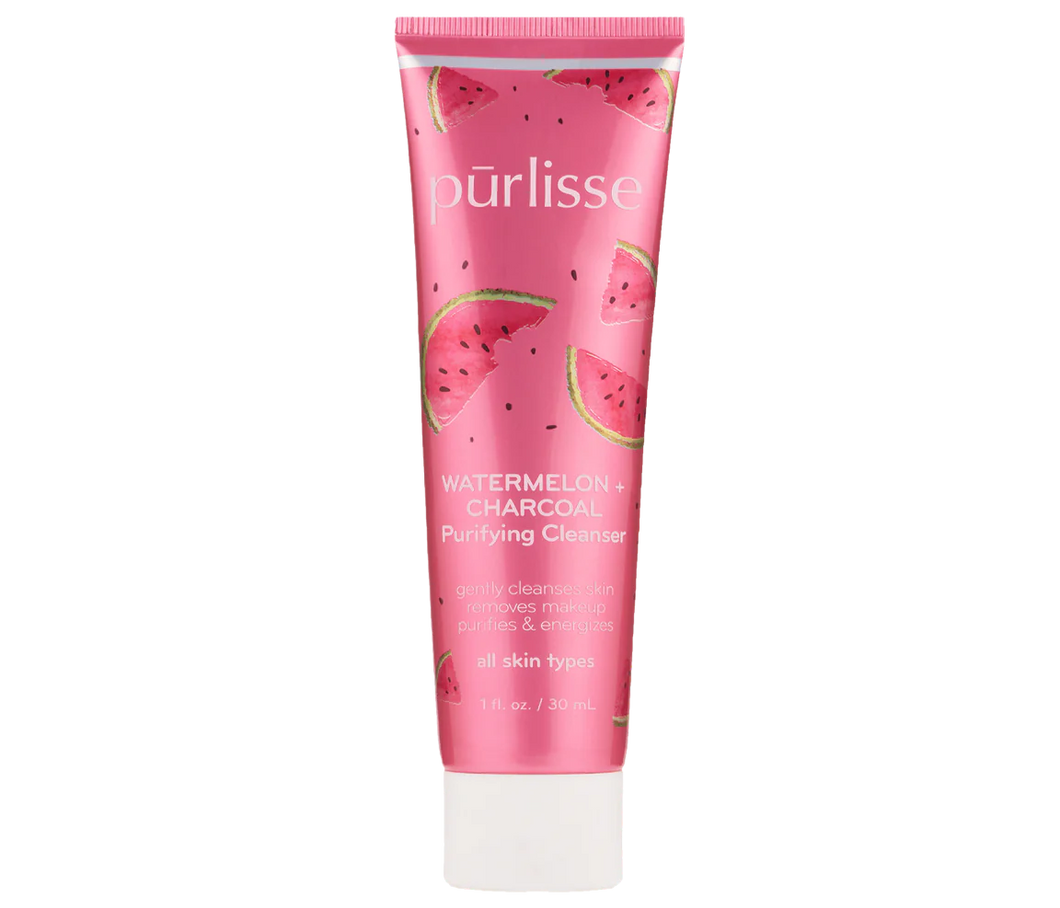 Purlisse Watermelon Charcoal Purifying Cleanser