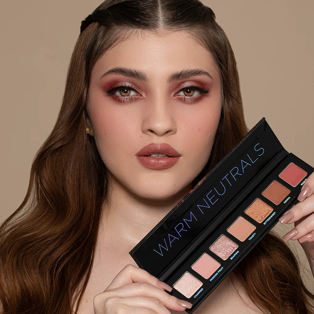 Load image into Gallery viewer, Sigma Beauty Warm Neutrals Mini Eyeshadow Palette
