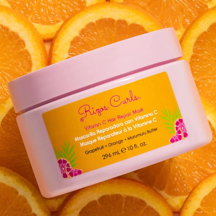 Load image into Gallery viewer, Rizo&#39;s Curls Vitamin C Hair Repair Mask for Frizz Control
