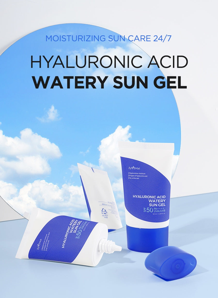 Load image into Gallery viewer, Isntree Hyaluronic Acid Watery Sun Gel Spf 50
