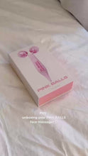 Load and play video in Gallery viewer, The Skinny Confidential PINK BALLS FACIAL MASSAGER
