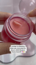 Load and play video in Gallery viewer, LANEIGE Berry Lip Sleeping Mask Treatment Balm Care
