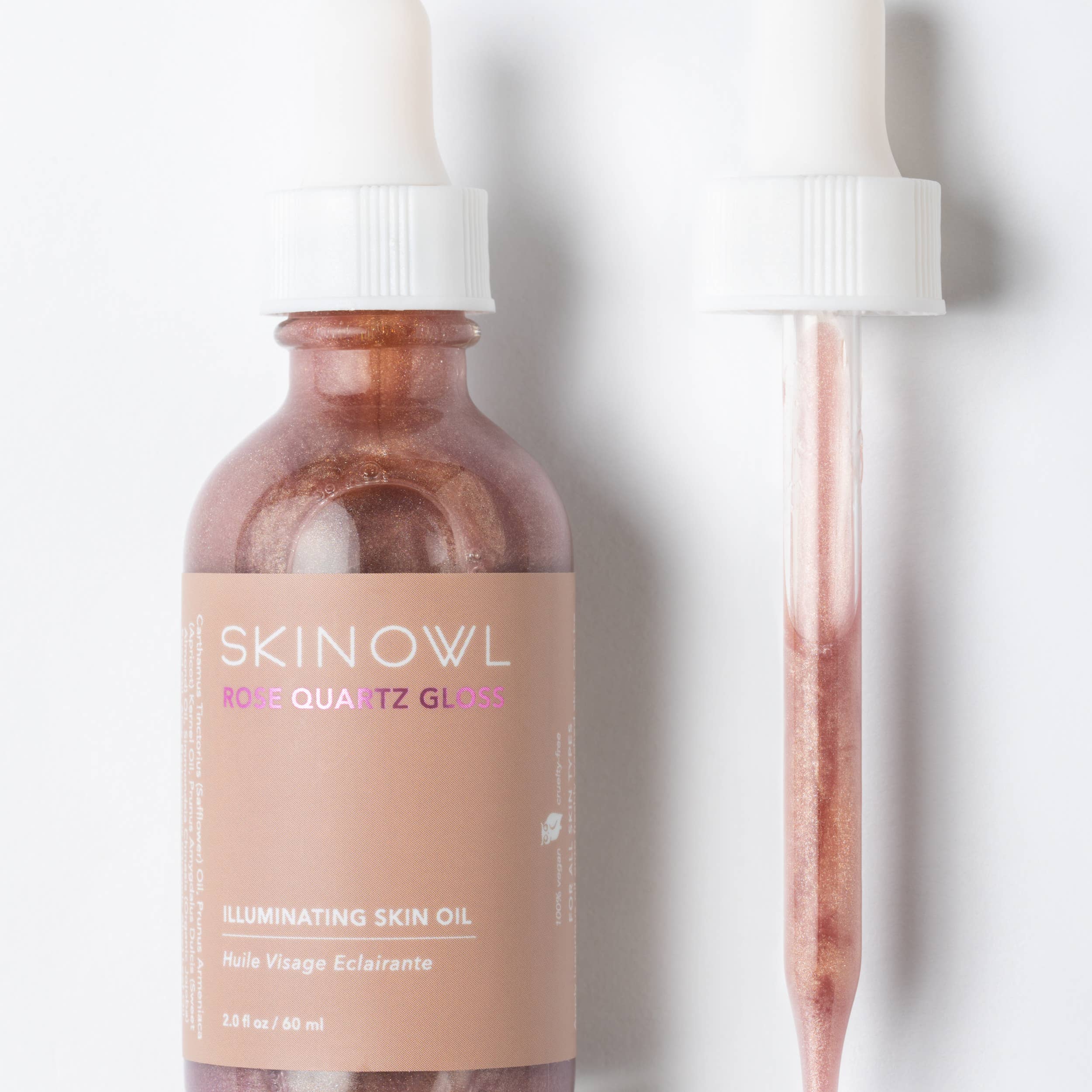 Load image into Gallery viewer, SkinOwl Rose Quartz Gloss
