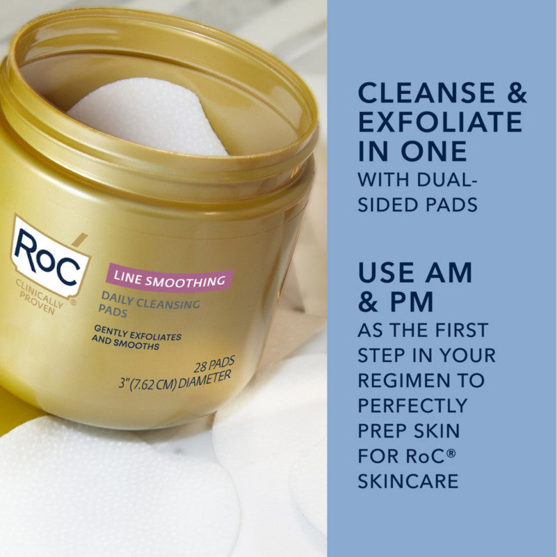 Load image into Gallery viewer, RoC Line Smoothing Cleansing Pads
