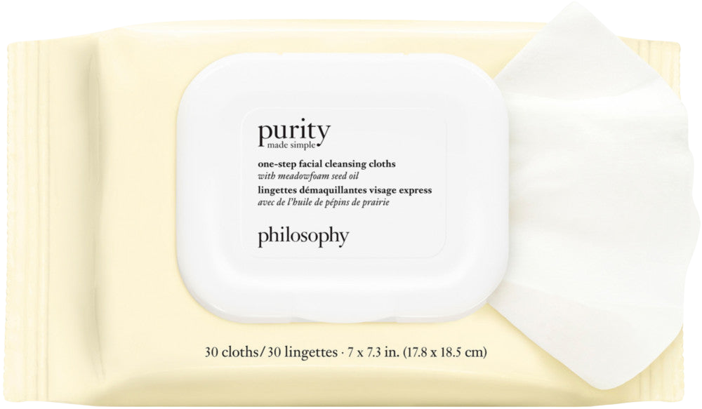 Load image into Gallery viewer, Philosophy Purity Made Simple One-Step Facial Cleansing Cloths
