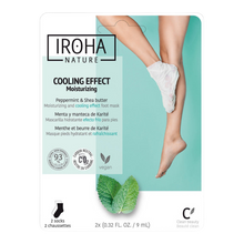 Load image into Gallery viewer, IROHA Cooling Peppermint Foot Mask Socks
