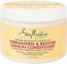 Load image into Gallery viewer, SheaMoisture Jamaican Black Castor Oil Strengthen &amp; Restore Leave-In Conditioner
