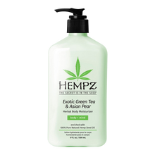 Load image into Gallery viewer, Hempz Exotic Green Tea &amp; Asian Pear Herbal Body Moisturizer
