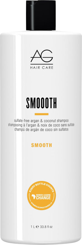 Load image into Gallery viewer, AG Hair Smooth Smoooth Sulfate-Free Argan &amp; Coconut Shampoo
