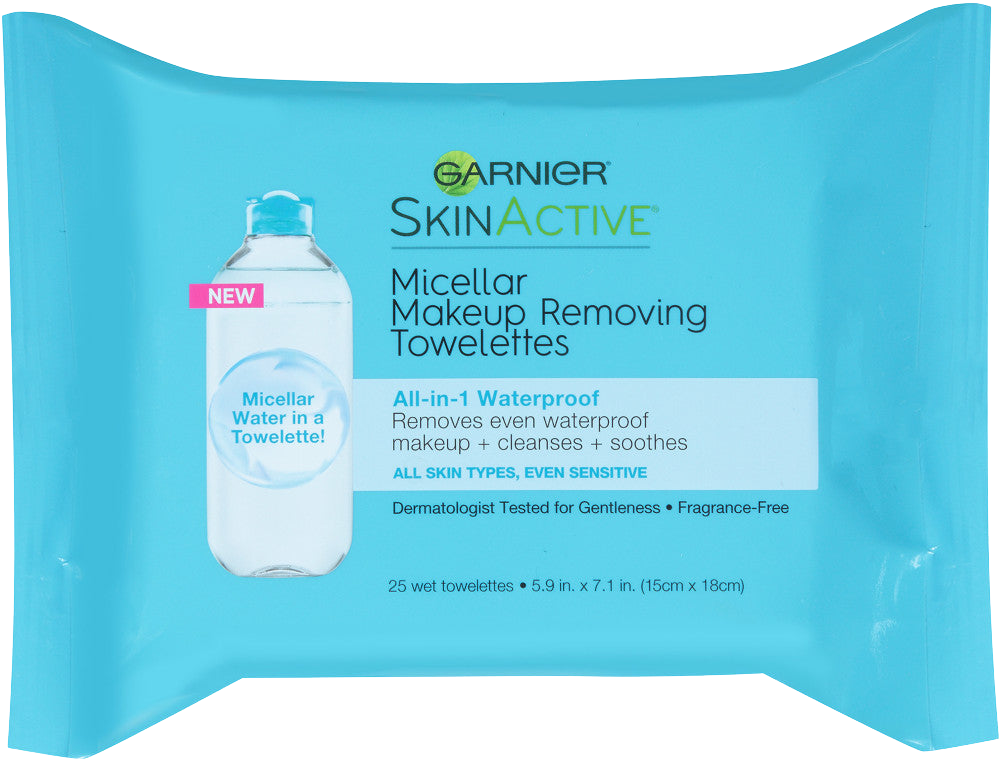 Load image into Gallery viewer, Garnier SkinActive Micellar Waterproof Makeup Removing Towelettes
