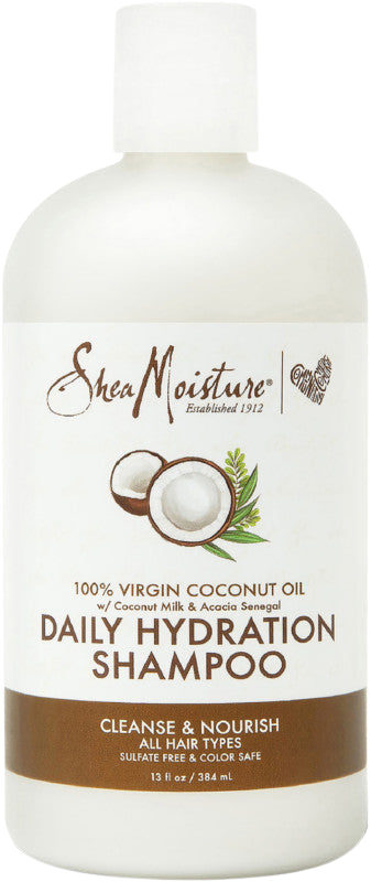 Load image into Gallery viewer, SheaMoisture 100% Virgin Coconut Oil Daily Hydration Shampoo
