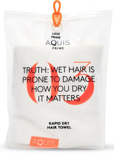 Load image into Gallery viewer, Aquis Rapid Dry Lisse Hair Towel
