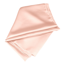 Load image into Gallery viewer, Kitsch Blush Square Satin Scarf
