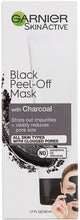 Load image into Gallery viewer, Garnier SkinActive Black Peel-Off Mask with Charcoal
