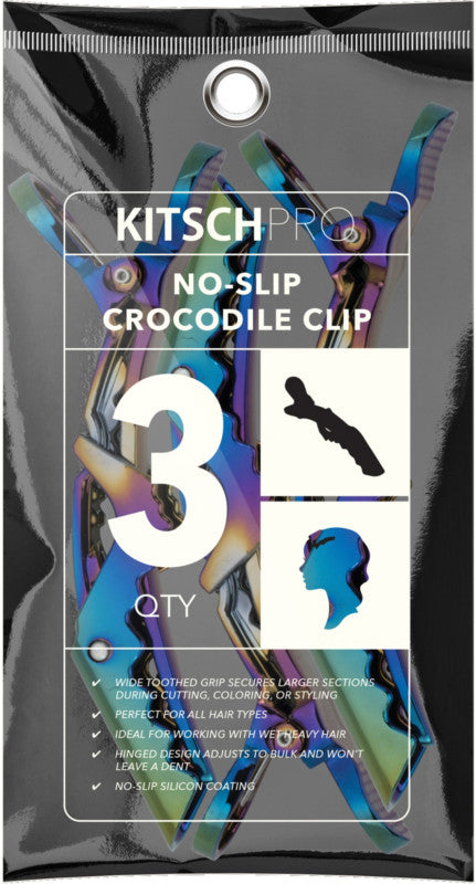 Load image into Gallery viewer, Kitsch Rainbow Coated Blow Dry Clips
