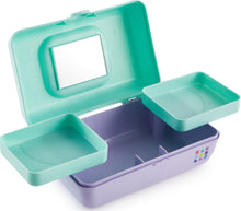Load image into Gallery viewer, Caboodles Seafoam and Lilac Pretty In Petite Case
