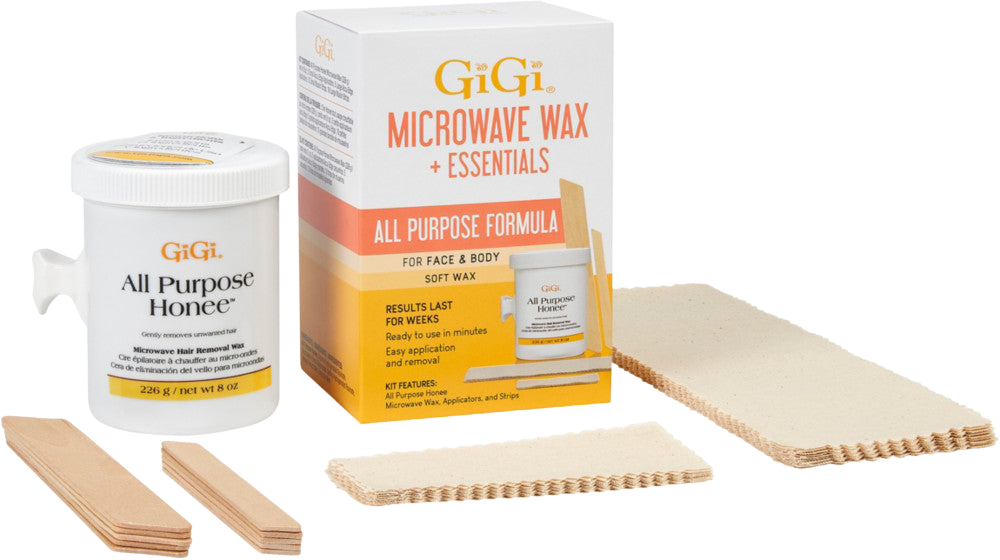 Gigi All Purpose Honee Microwave Wax & Essentials