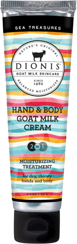 Load image into Gallery viewer, Dionis Sea Treasures Goat Milk Hand &amp; Body Cream
