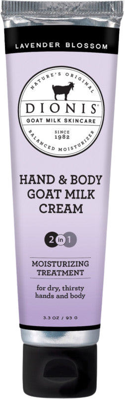 Load image into Gallery viewer, Dionis Lavender Blossom Goat Milk Hand &amp; Body Cream
