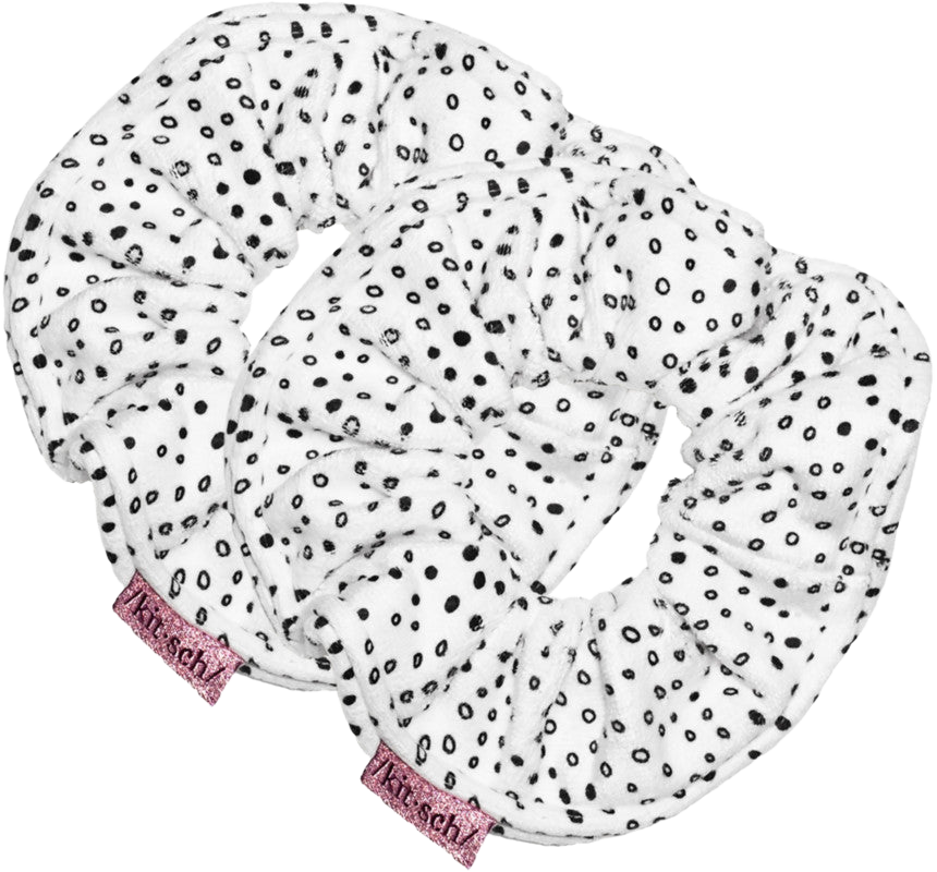 Kitsch Mini Dot Microfiber Towel Scrunchies