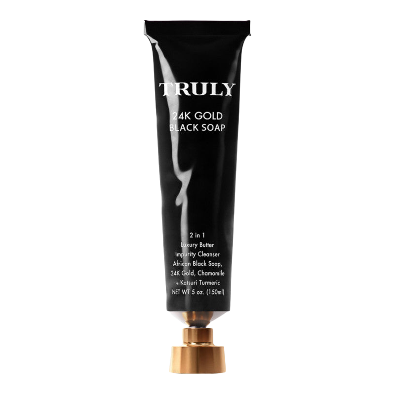 Load image into Gallery viewer, Truly 24K Gold Black Soap Impurity Cleanser
