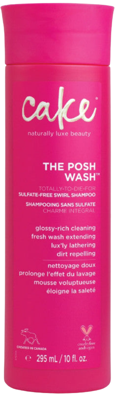 Cake The Posh Wash Sulfate-Free Swirl Shampoo
