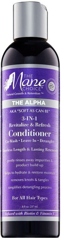 The Mane Choice The Alpha Soft As Can Be 3-In-1 Revitalize & Refresh Conditioner