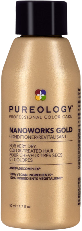 Load image into Gallery viewer, Pureology Travel Size Nanoworks Gold Conditioner
