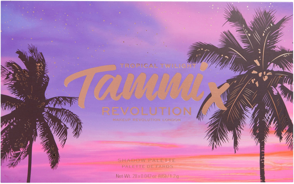 Load image into Gallery viewer, Makeup Revolution Revolution X Tammi Tropical Twilight Eyeshadow Palette
