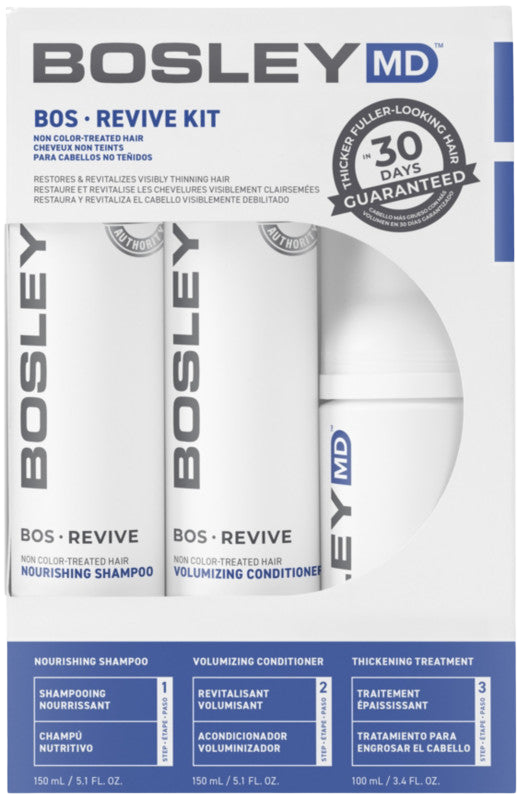 Load image into Gallery viewer, Bosley BosRevive Non Color-Treated Hair 30 Day Kit
