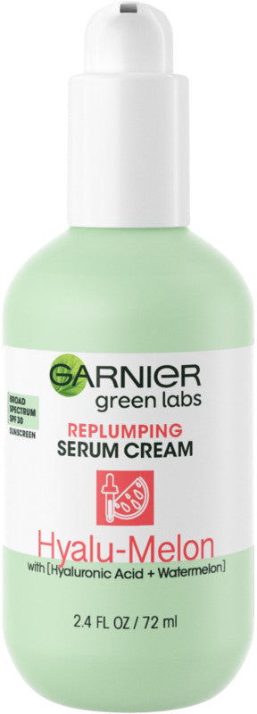 Load image into Gallery viewer, Garnier Green Labs Hyalu-Melon Replumping Serum Cream with SPF 30
