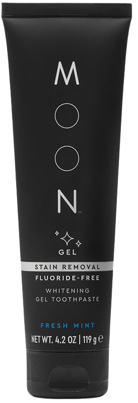 Moon Stain Removal Fluoride-Free Fresh Mint Whitening Gel Toothpaste
