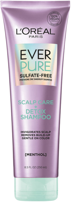LOreal EverPure Sulfate-Free Scalp Care + Detox Shampoo